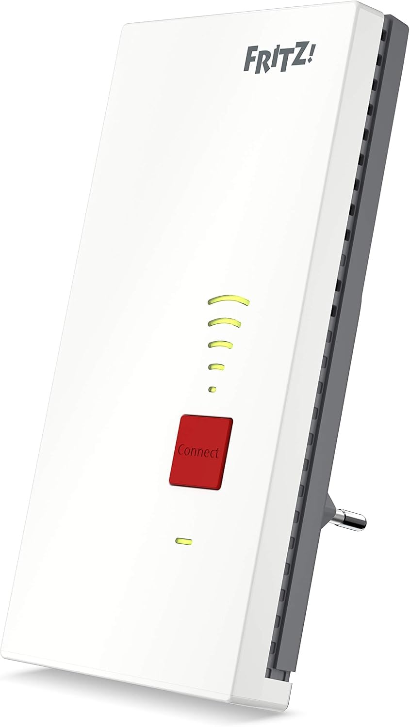 AVM Fritz!Box 7590 AX Exclusive Edition mit WLAN Mesh, DECT-Basis + AVM FRITZ!WLAN Mesh Repeater 2400 für optimale Netzabdeckung